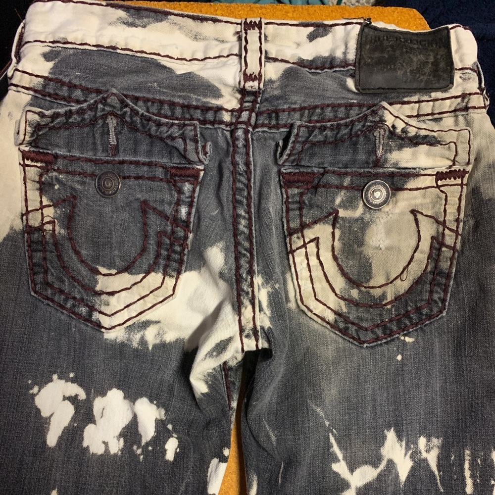 Custom True Religion Jeans! By @puredegenerates